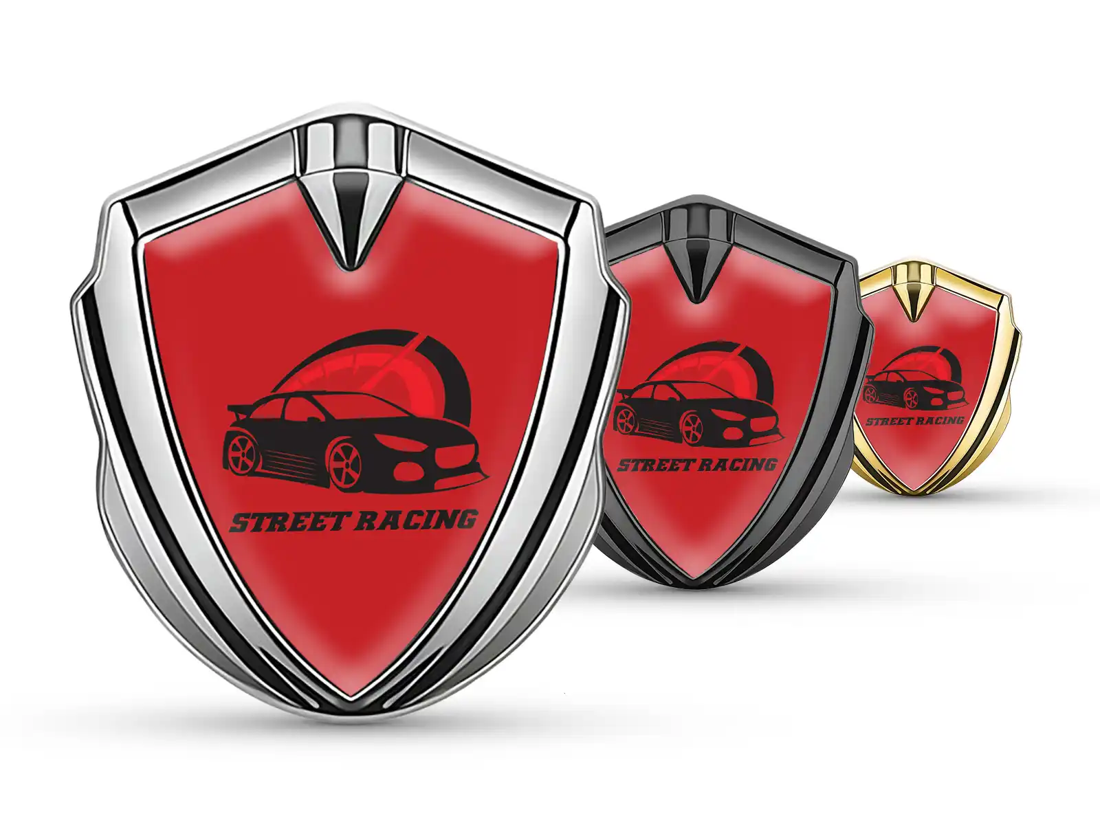 Custom Logo Badge Tuning Style Shiny Logo